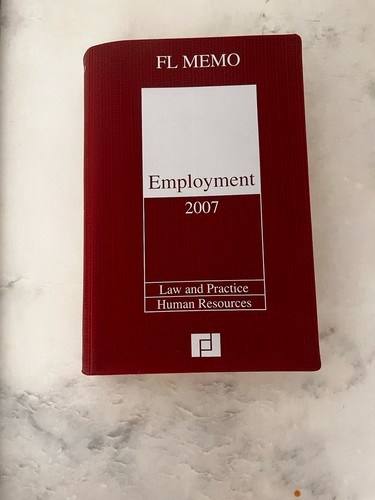 Memo employment 2007 - law, &