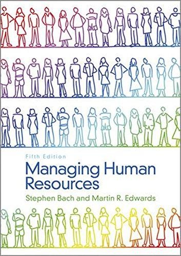 Managing human resources - human,